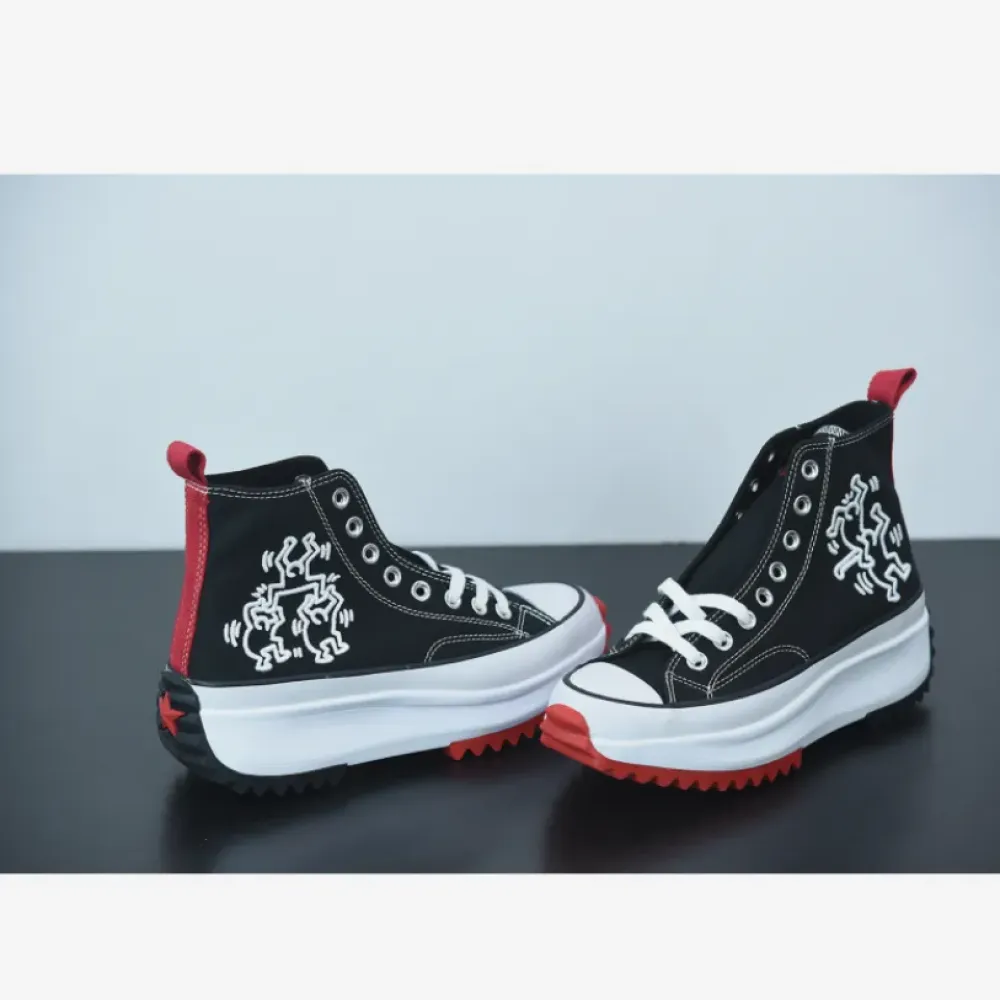 Converse x Keith Haring Run Star Hike Black/White/Red  171859C