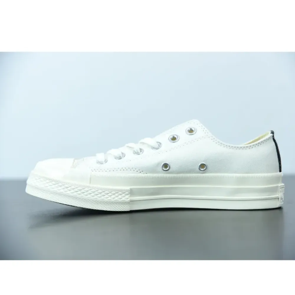 CDG x Converse Chuck Taylor All-Star 70 Ox ‘Play’ Milk/White-High Risk Red 150207C