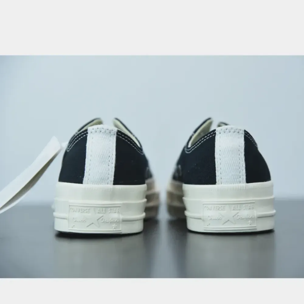 CDG Play x Converse Chuck Taylor All-Star 70 Ox Black White 150206C