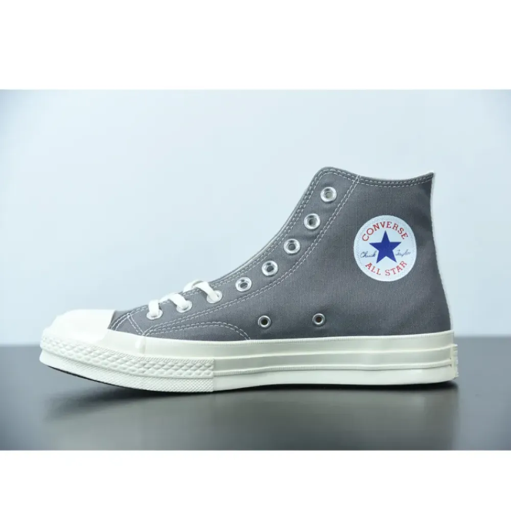 Comme des Garcons Play x Converse Chuck Taylor All Star Steel Gray 171847C