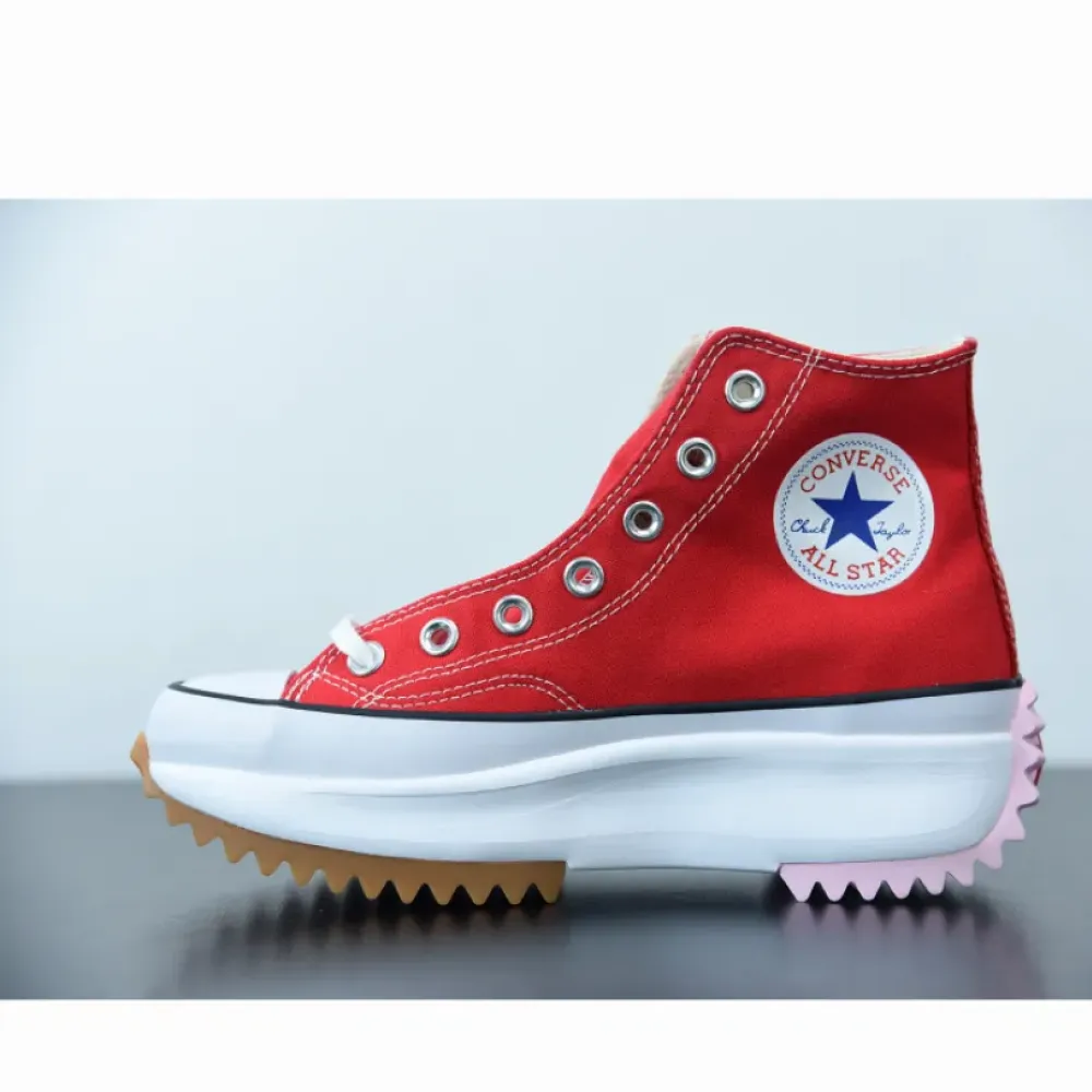 Converse Run Star Hike Hi University Red Peony Pink  167107C