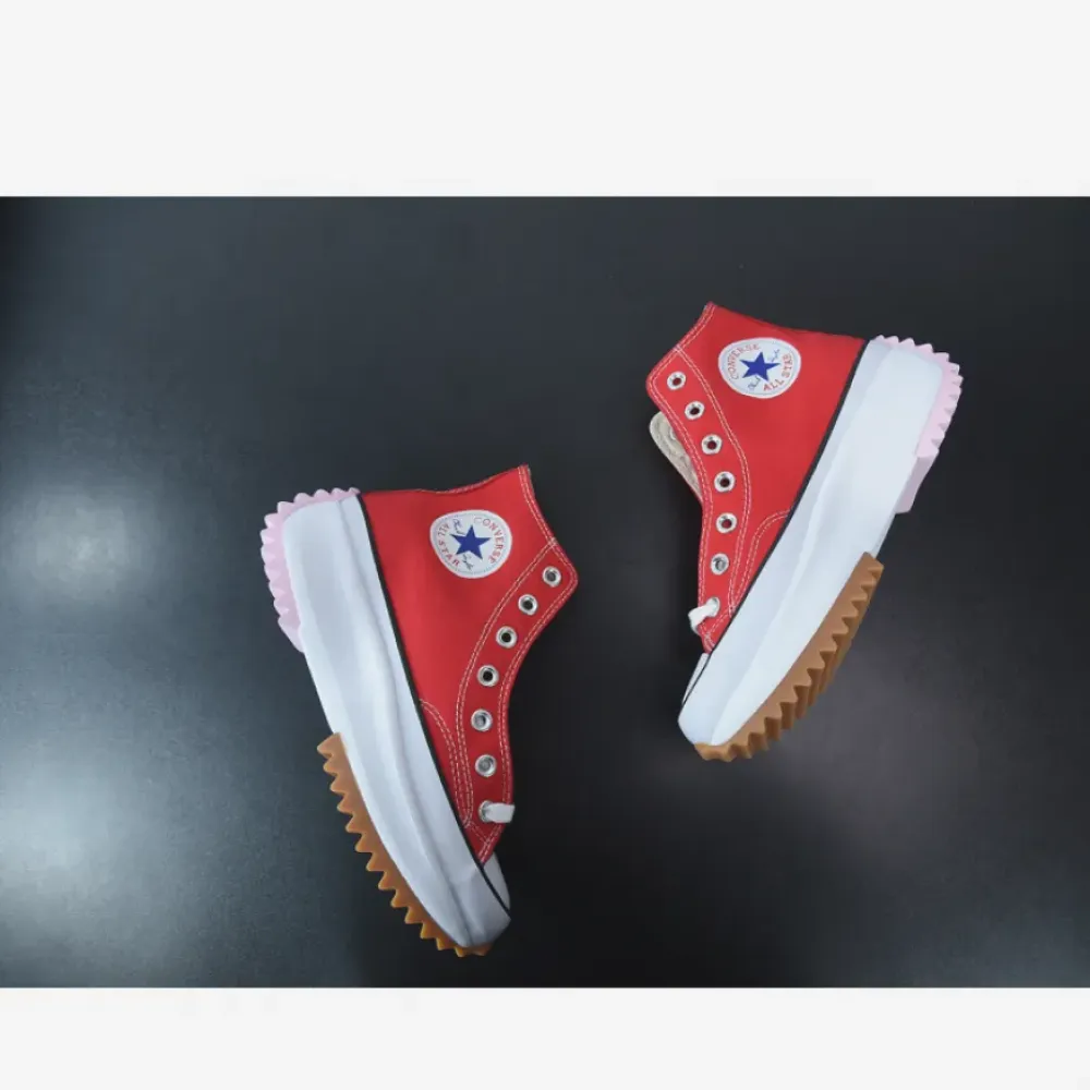 Converse Run Star Hike Hi University Red Peony Pink  167107C