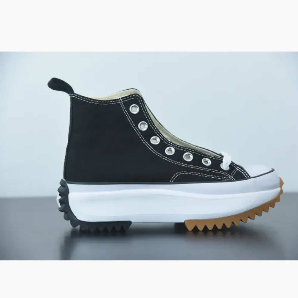 Converse Run Star Hike High Black White Gum  166800C