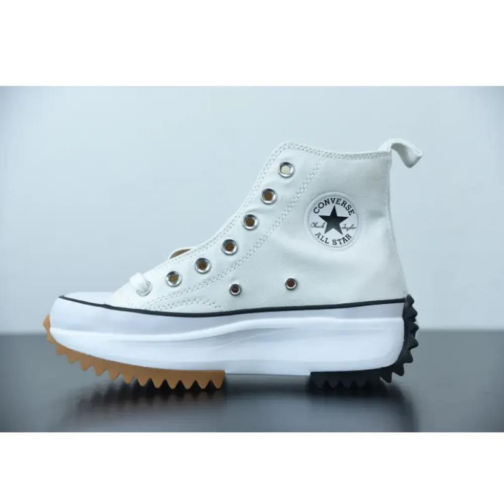 Converse Run Star Hike High White Black Gum  166799C