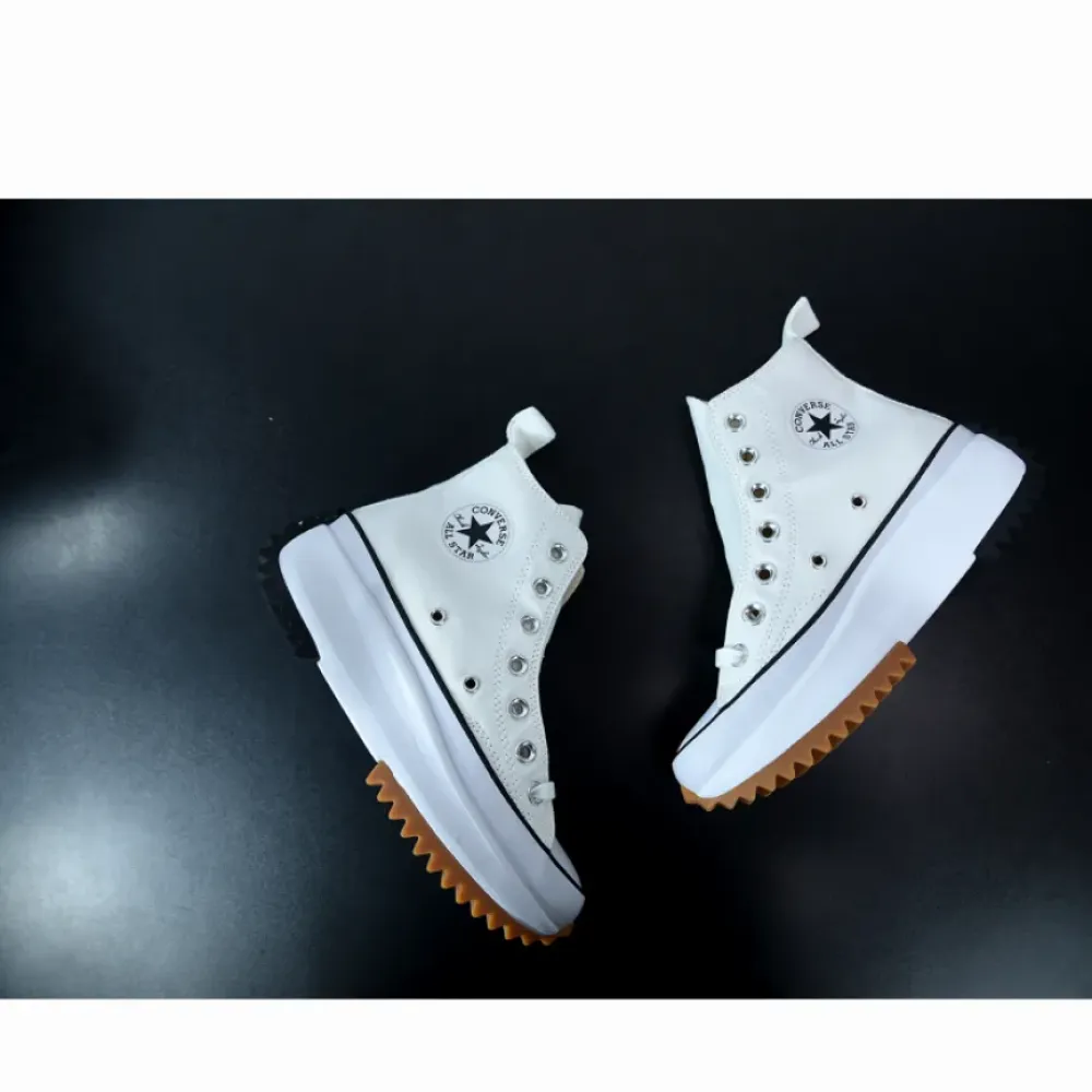 Converse Run Star Hike High White Black Gum  166799C