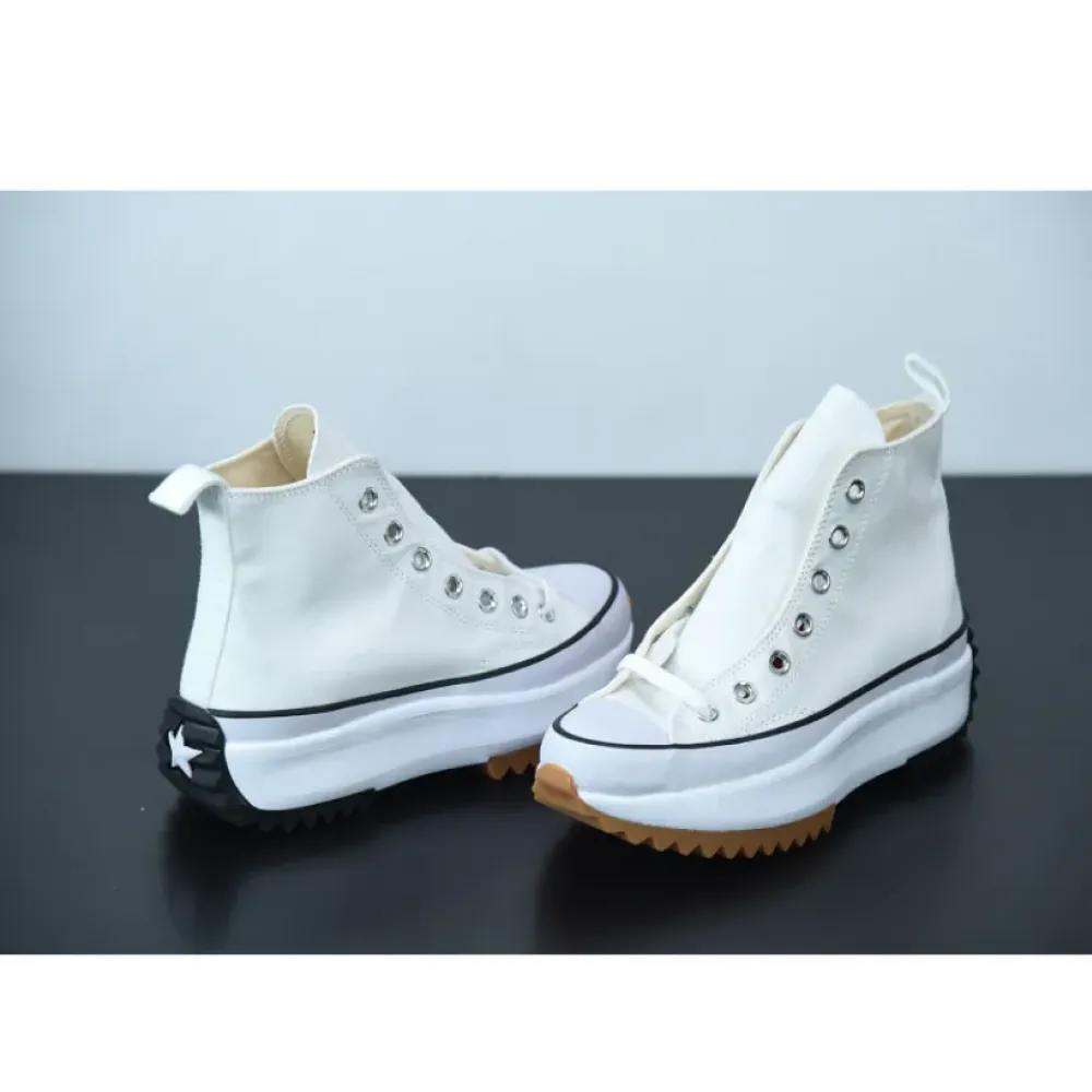 Converse Run Star Hike High White Black Gum  166799C