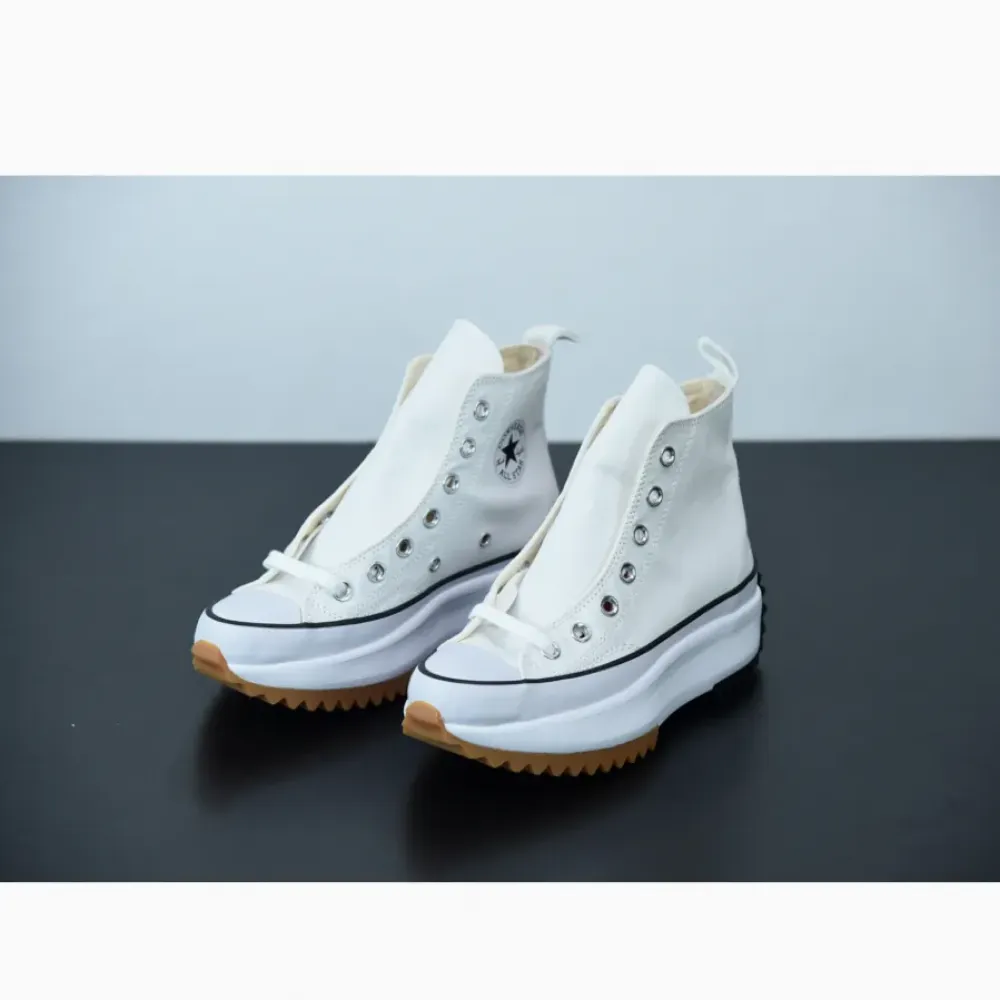 Converse Run Star Hike High White Black Gum  166799C