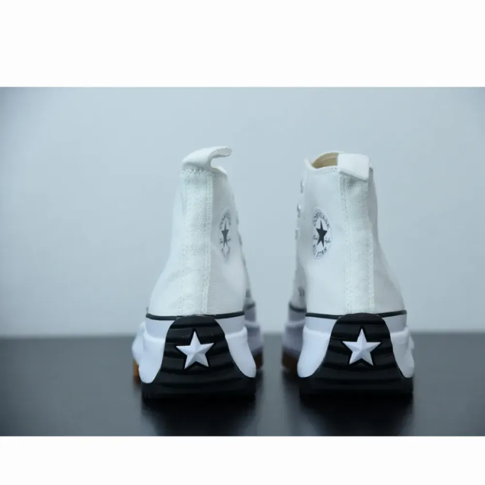 Converse Run Star Hike High White Black Gum  166799C