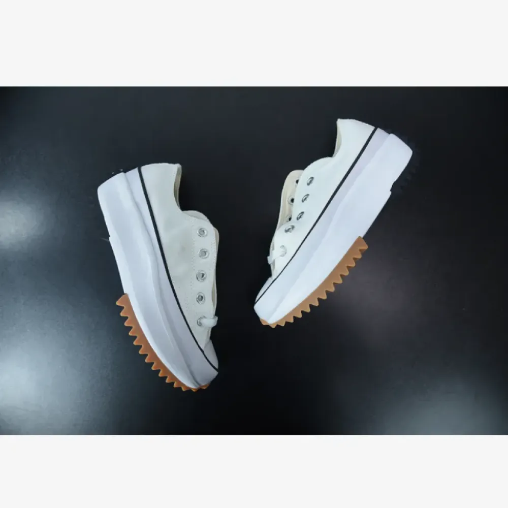 Converse Run Star Hike Low Top White Black Gum  168817C