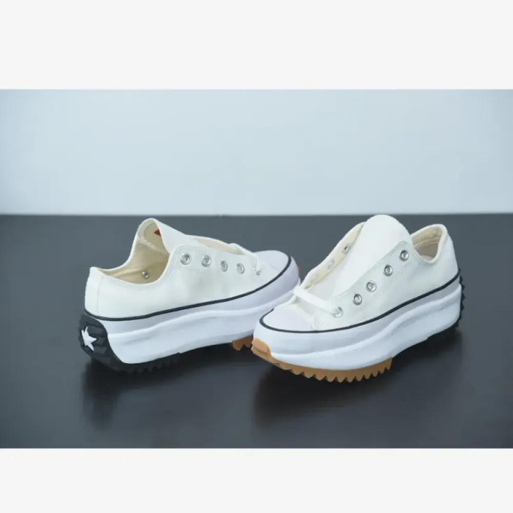 Converse Run Star Hike Low Top White Black Gum  168817C