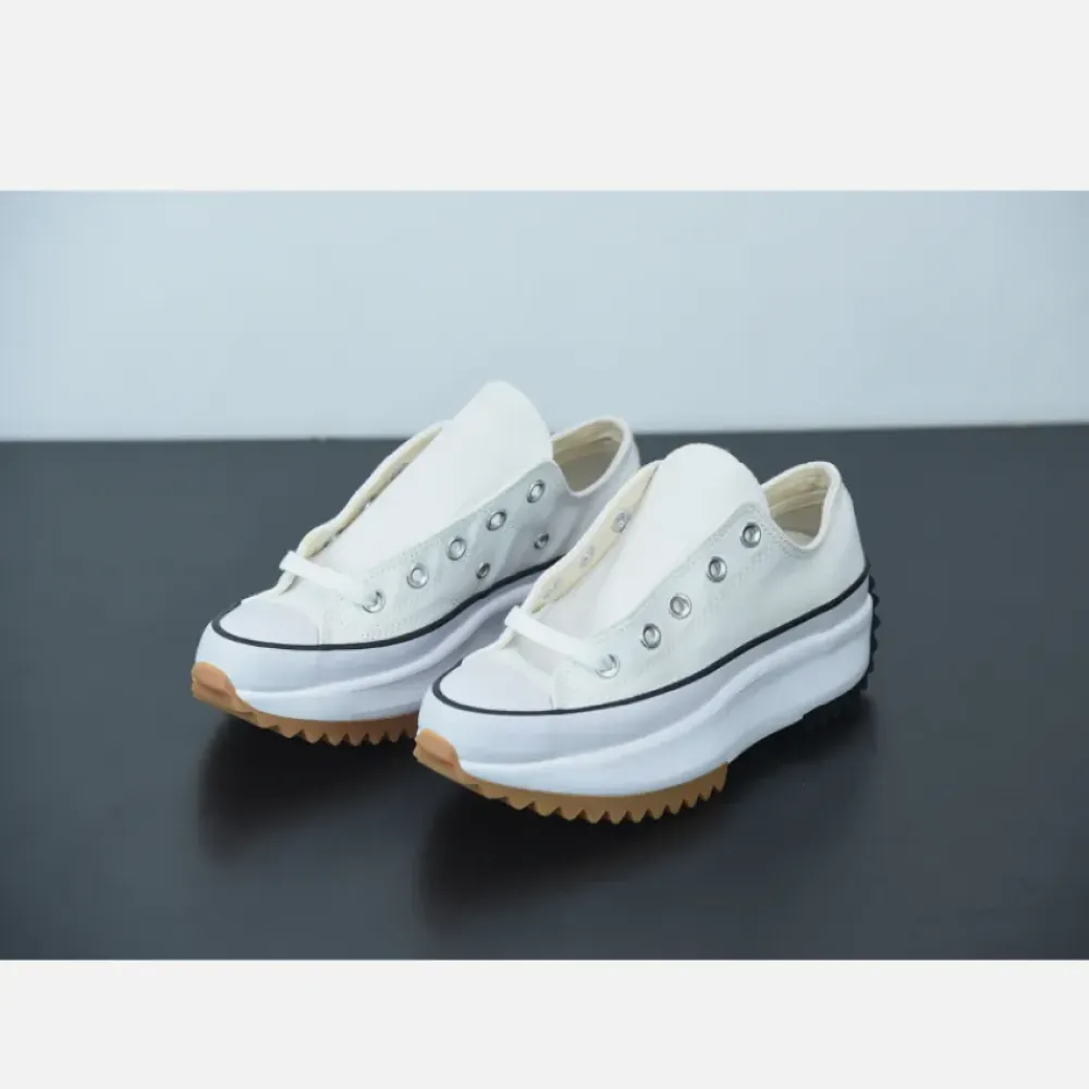 Converse Run Star Hike Low Top White Black Gum  168817C