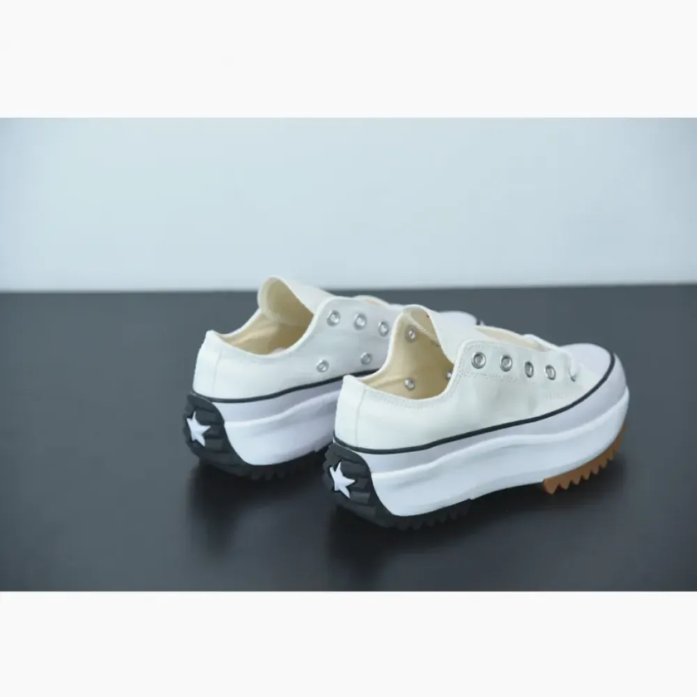 Converse Run Star Hike Low Top White Black Gum  168817C