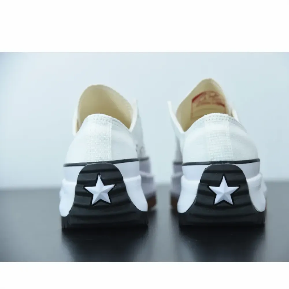 Converse Run Star Hike Low Top White Black Gum  168817C