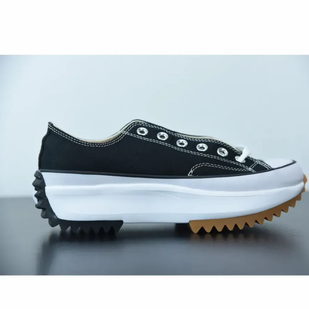Converse Run Star Hike Low Top Black White Gum  168816C