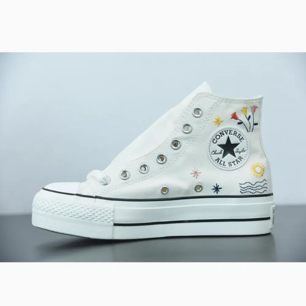 Converse Chuck Taylor All Star Platform It’s Okay To Wander Hi Egret 571086C