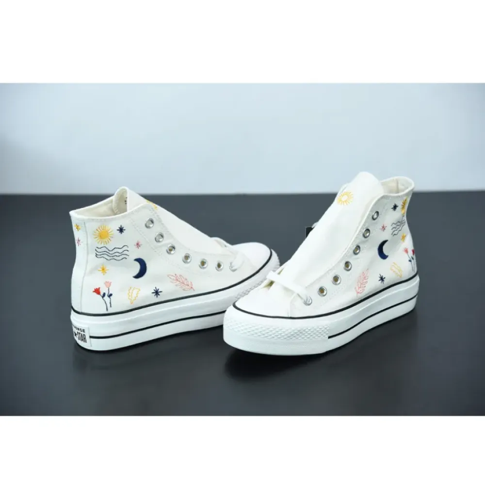 Converse Chuck Taylor All Star Platform It’s Okay To Wander Hi Egret 571086C