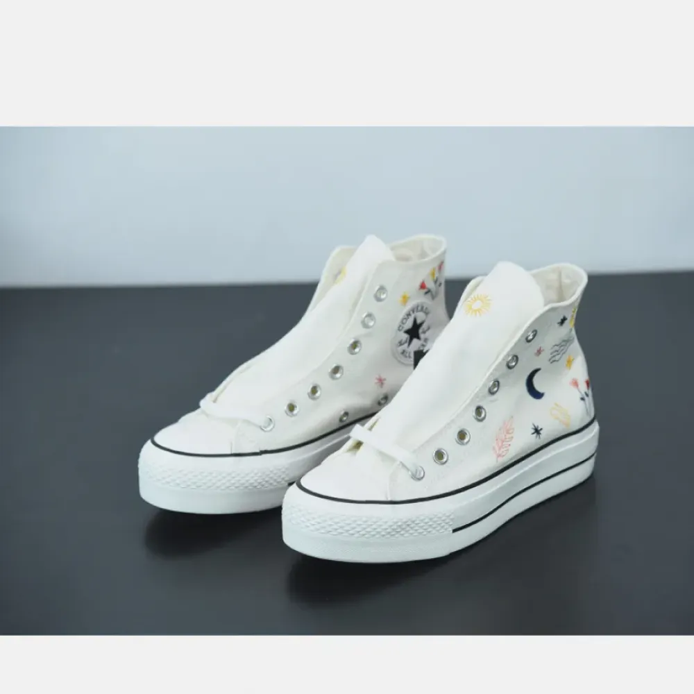 Converse Chuck Taylor All Star Platform It’s Okay To Wander Hi Egret 571086C