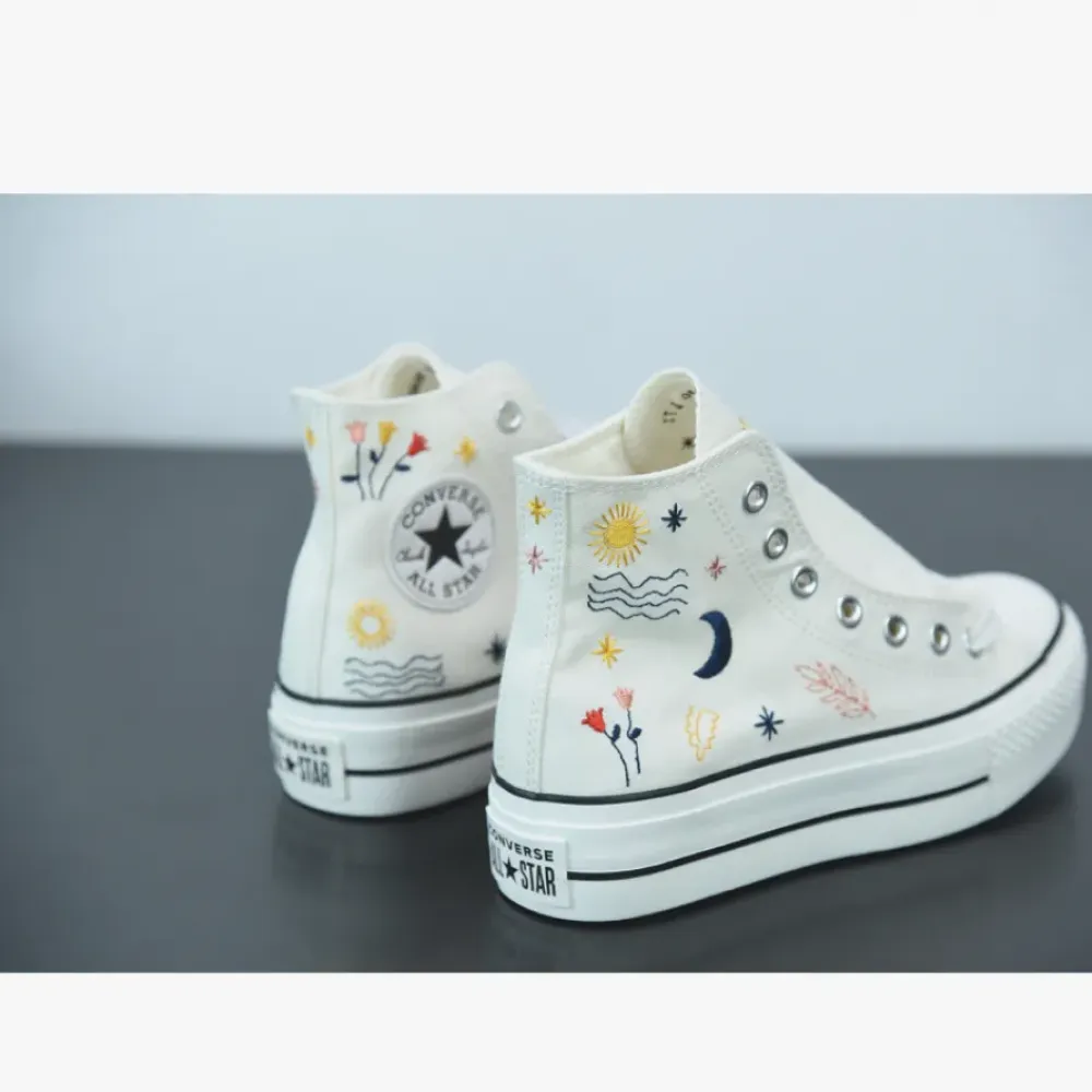 Converse Chuck Taylor All Star Platform It’s Okay To Wander Hi Egret 571086C