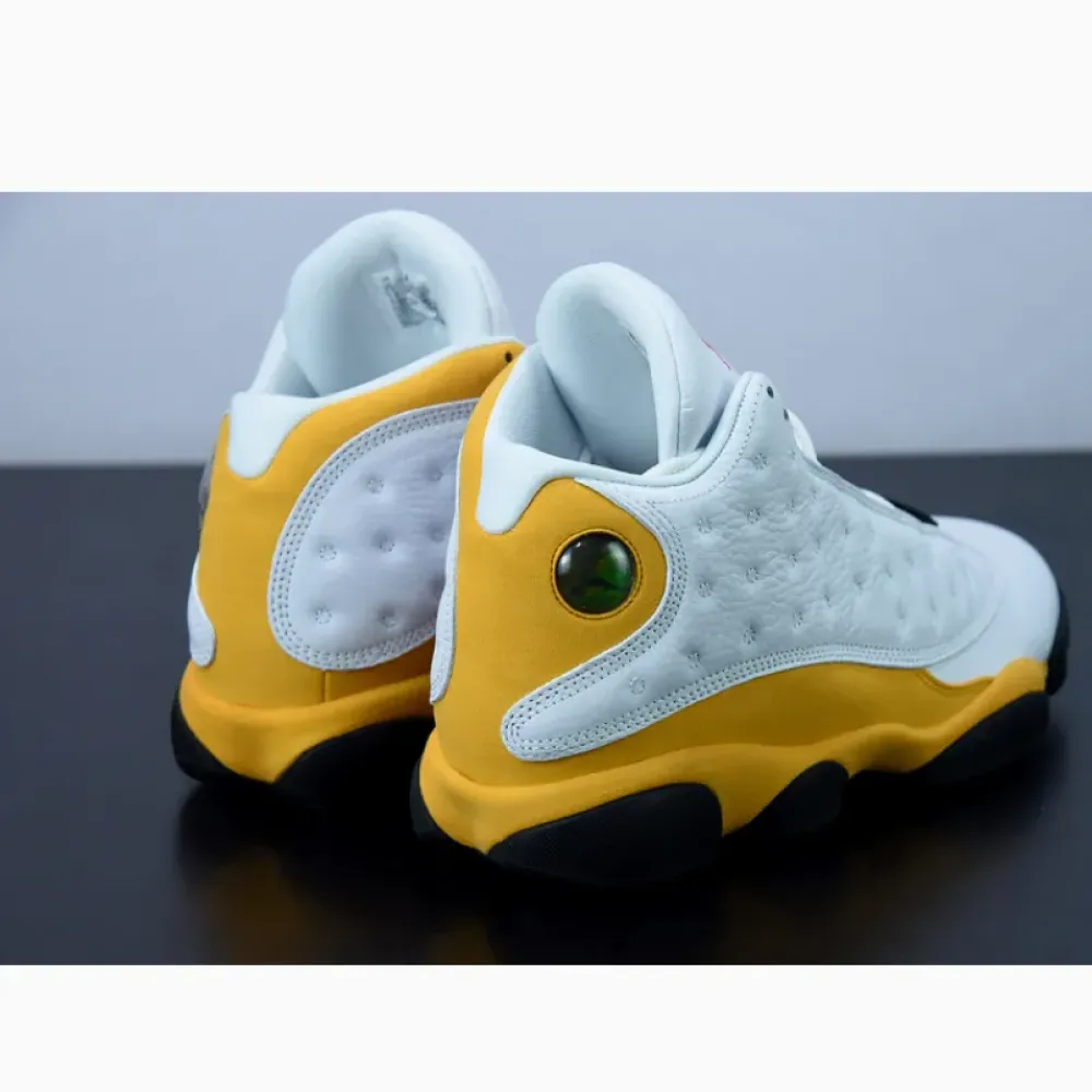 Air Jordan 13 White/University Red-Del Sol-Black  414571-167