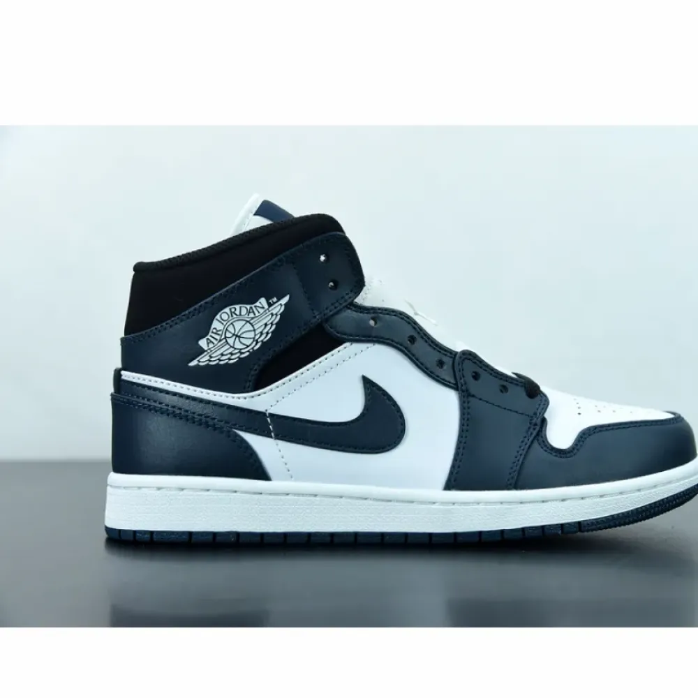 Air Jordan 1 Mid “Dark Teal”  554724-411