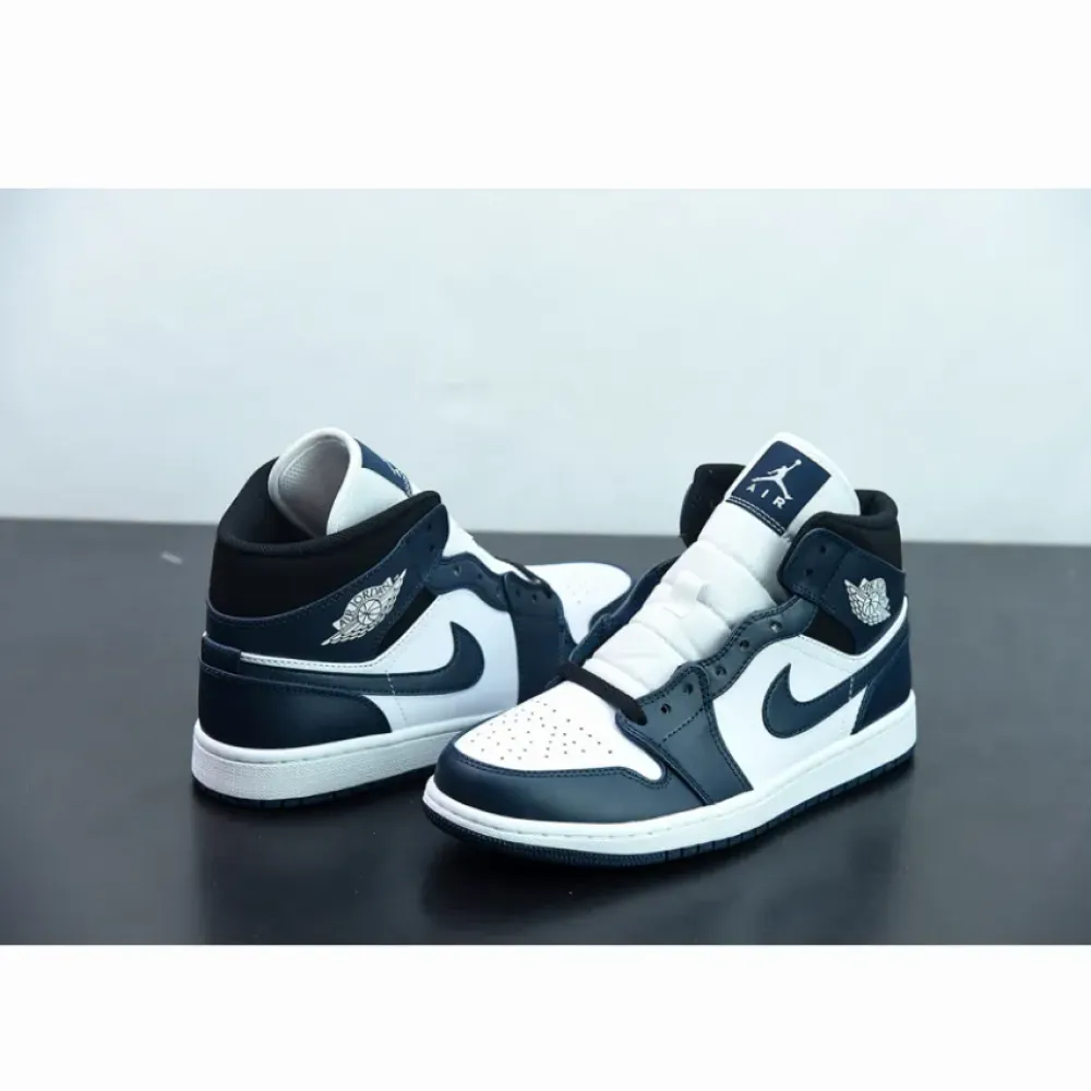 Air Jordan 1 Mid “Dark Teal”  554724-411
