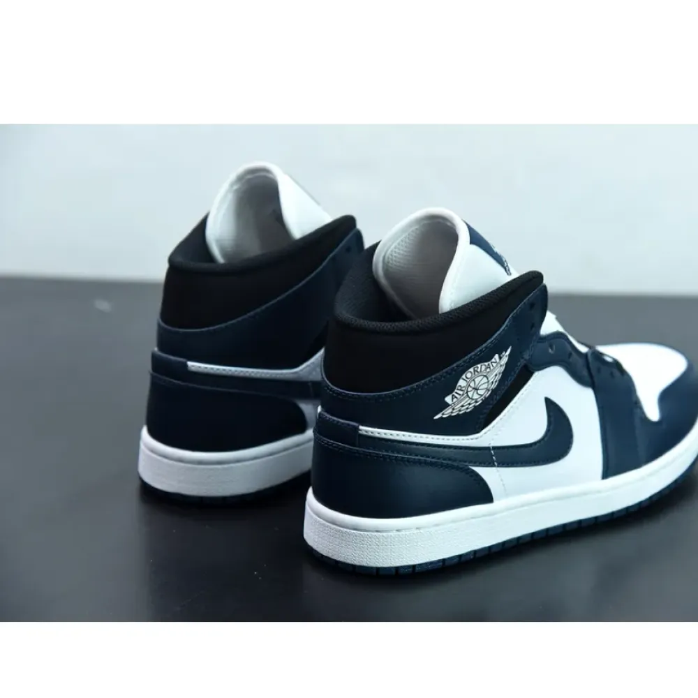 Air Jordan 1 Mid “Dark Teal”  554724-411