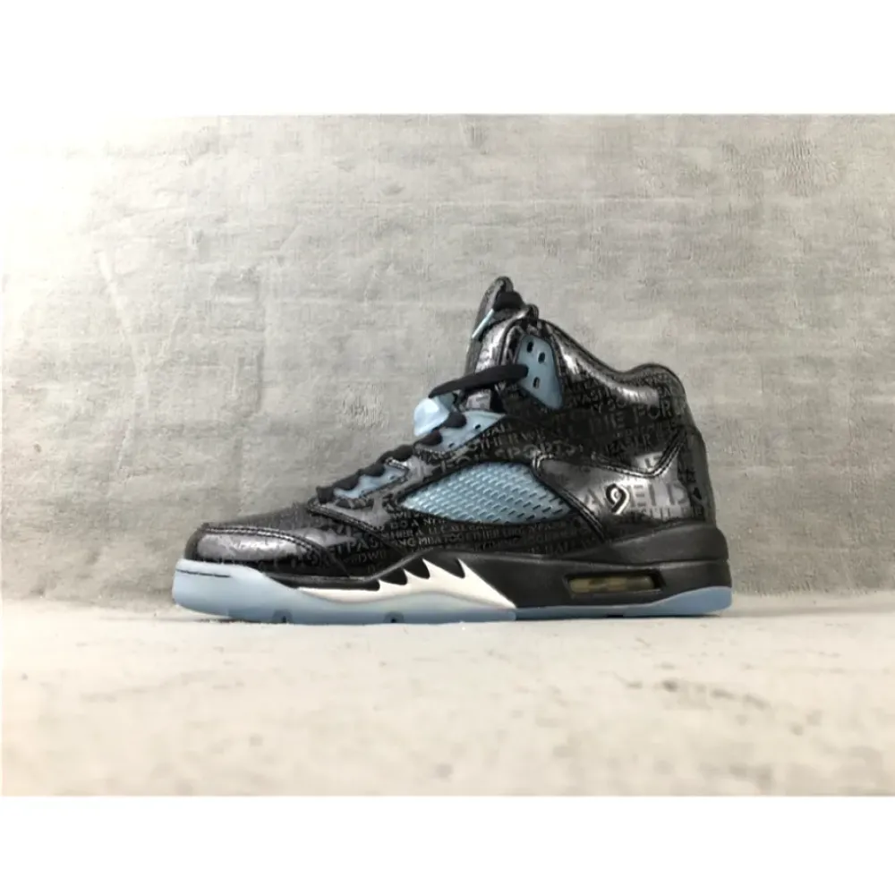 Air Jordan 5 Retro Doernbecher Black/White-Black 633068-010