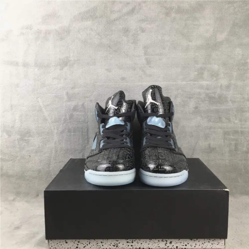 Air Jordan 5 Retro Doernbecher Black/White-Black 633068-010