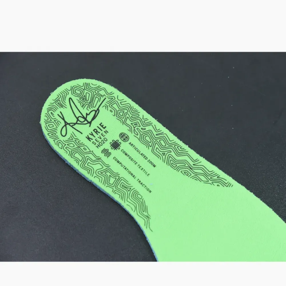 Nike Kyrie 7 “Visions” Light Bone/White-Green-Game Royal  DC9122-001