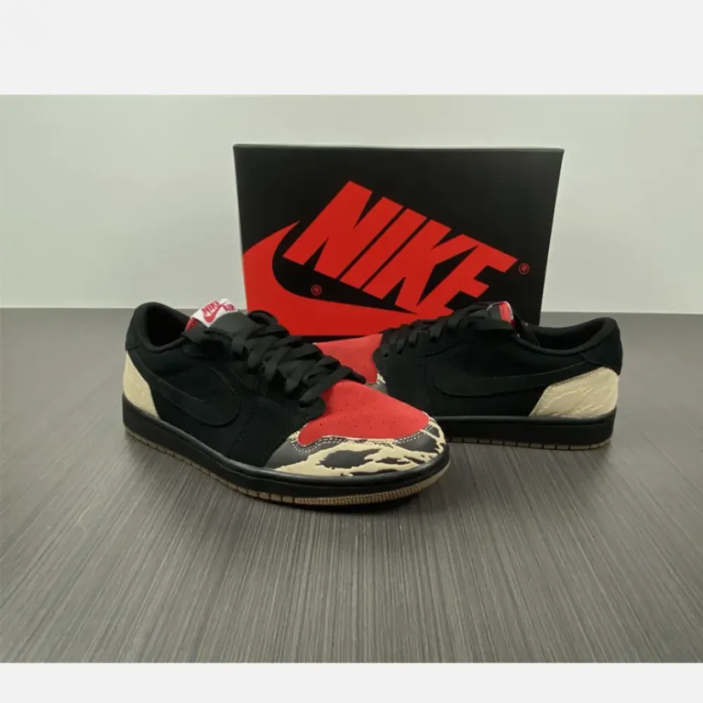 SoleFly x Air Jordan 1 Low “Carnivore”  DN3400-001