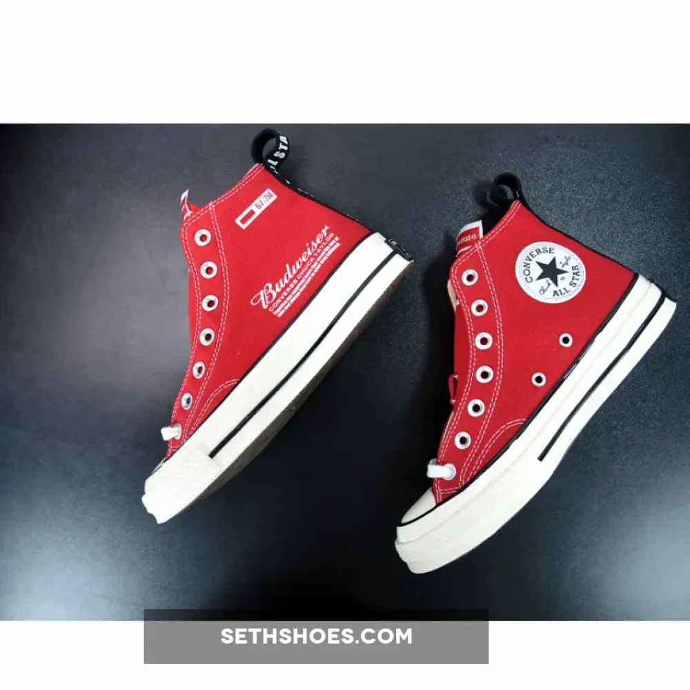 Budweiser x Converse Chuck 70 Red White