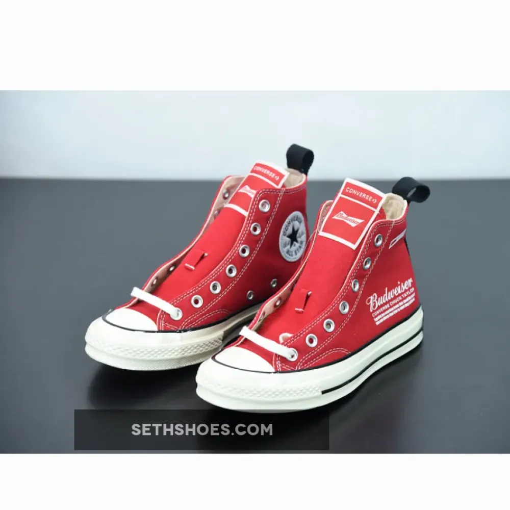 Budweiser x Converse Chuck 70 Red White