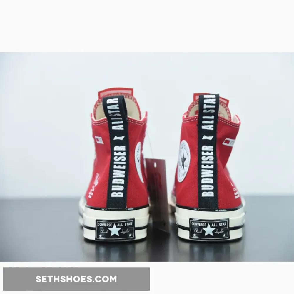 Budweiser x Converse Chuck 70 Red White