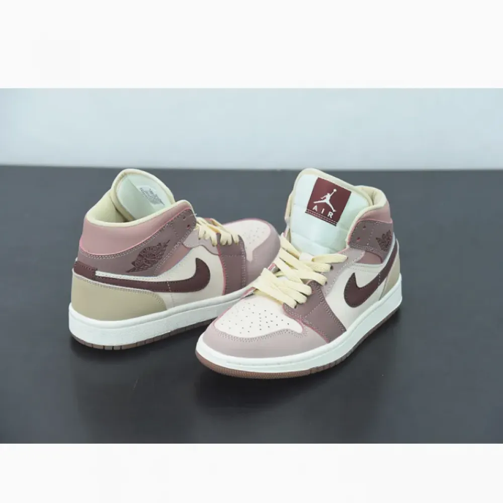 Air Jordan 1 Mid Brown Tan  DO7440-821