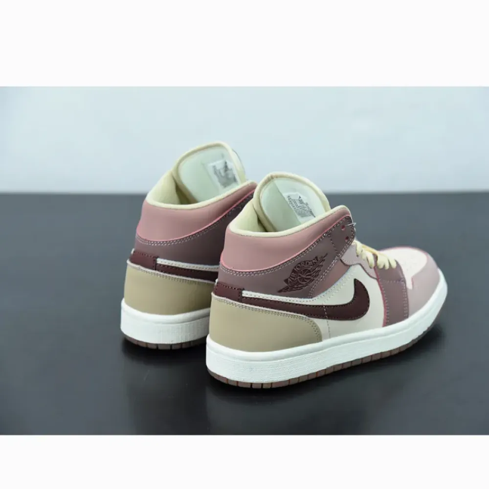 Air Jordan 1 Mid Brown Tan  DO7440-821