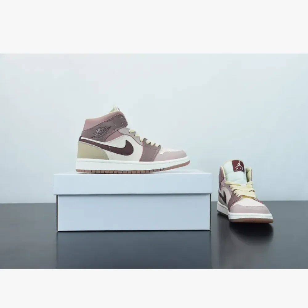 Air Jordan 1 Mid Brown Tan  DO7440-821