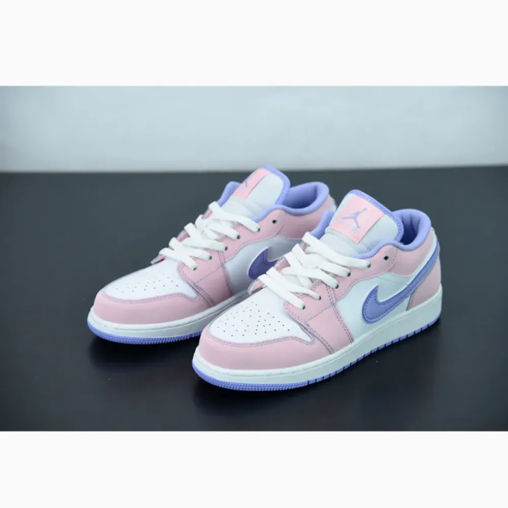 Air Jordan 1 Low GS Arctic Punch/Purple Pulse-White  CV9844-600