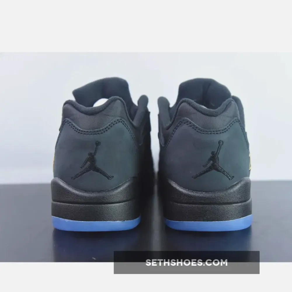 Air Jordan 5 Low “Wings” Black / Metallic Gold DJ1094-001