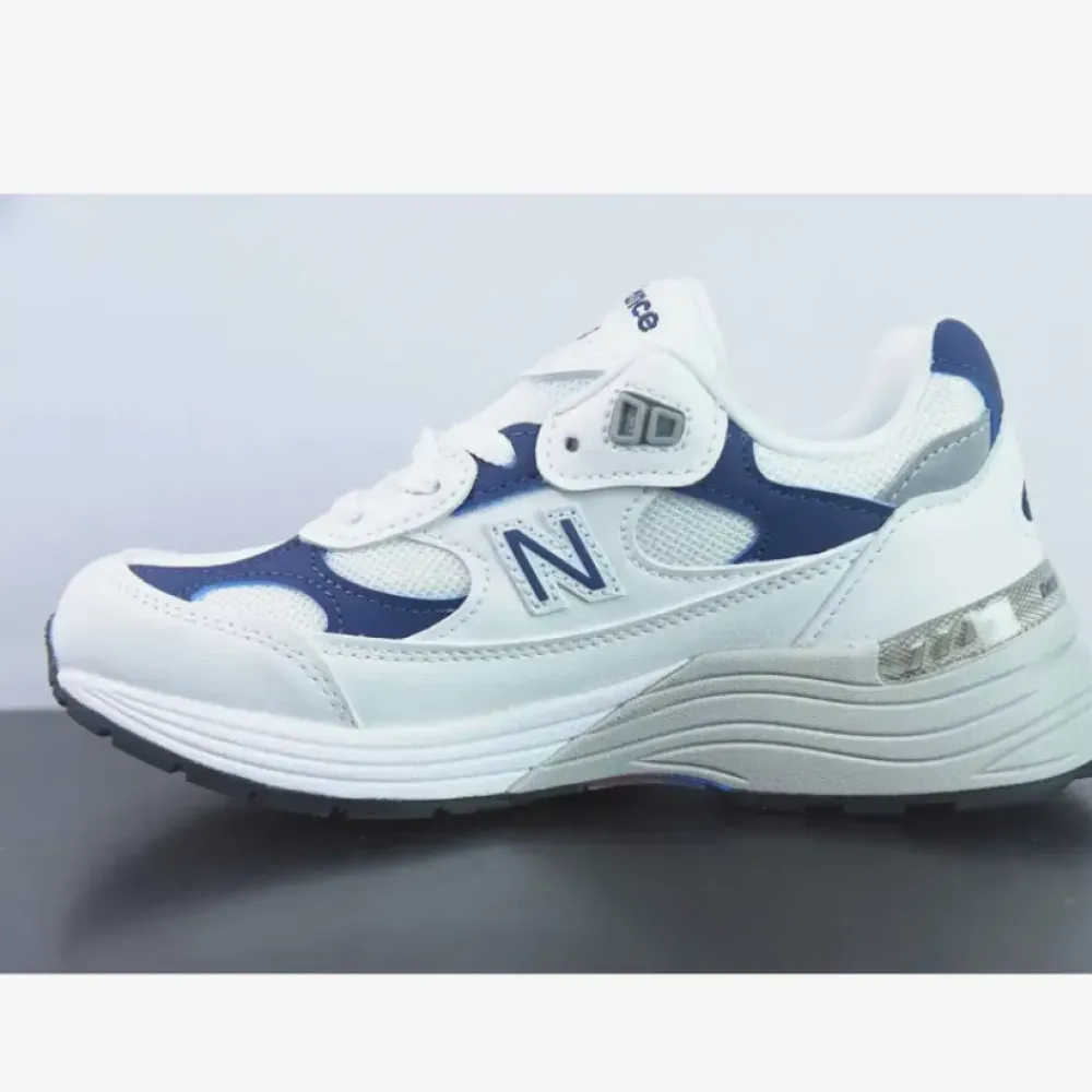 New Balance 992 White Navy  M992EC