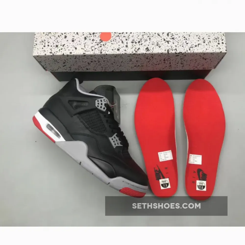 Air Jordan 4 “Bred” Reimagined FV5029-006