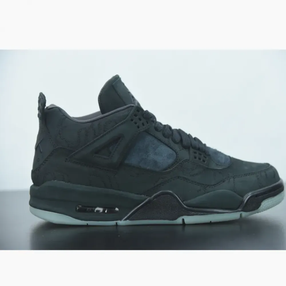 KAWS x Air Jordan 4 Black  930155-001
