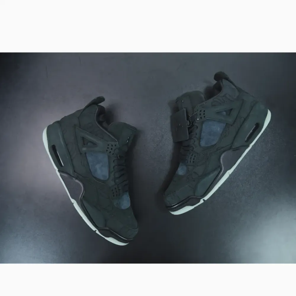KAWS x Air Jordan 4 Black  930155-001