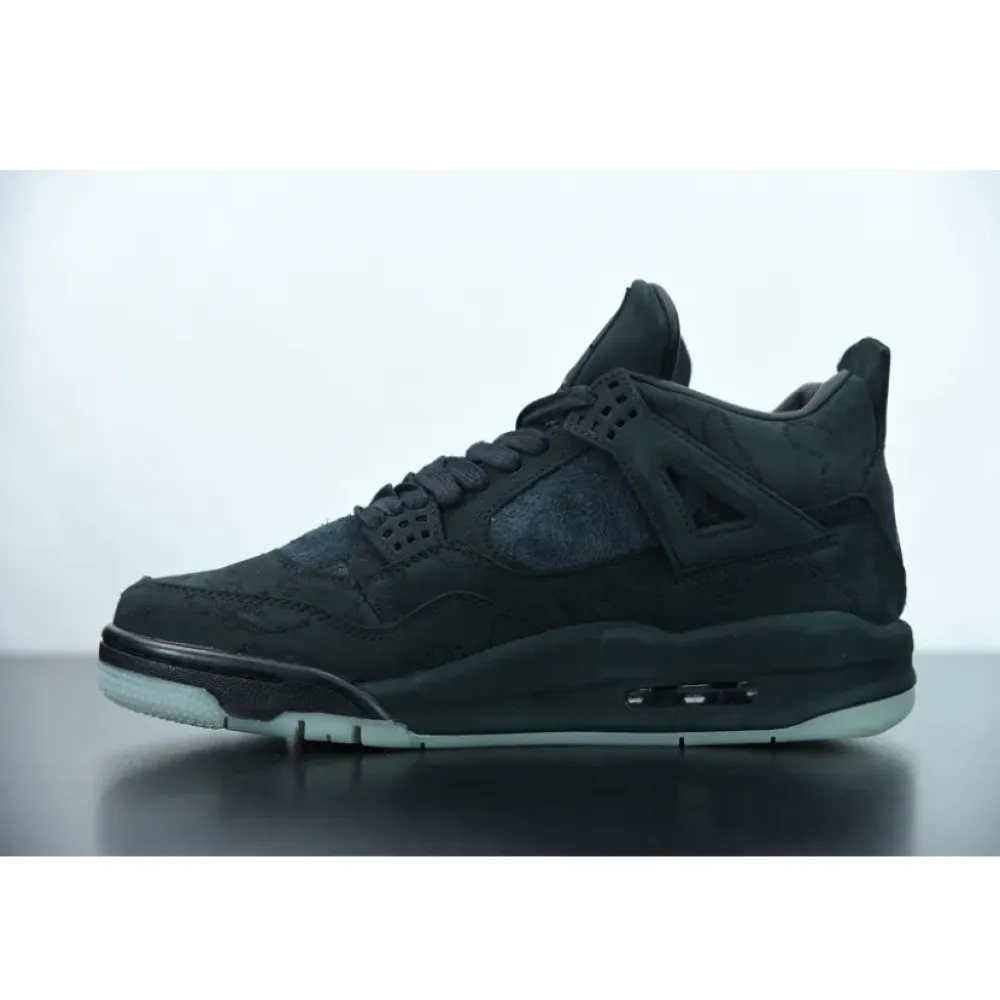 KAWS x Air Jordan 4 Black  930155-001