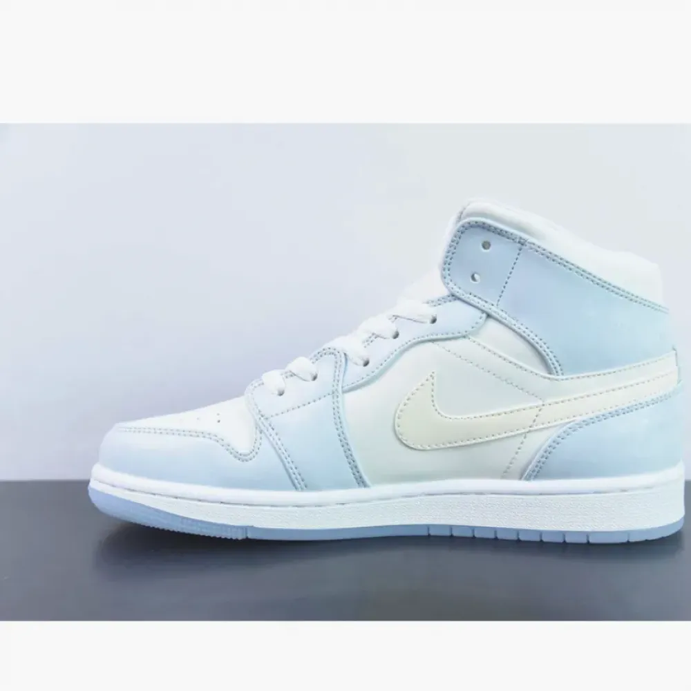 Air Jordan 1 Mid GS “Glitter Swoosh” FQ9117-400