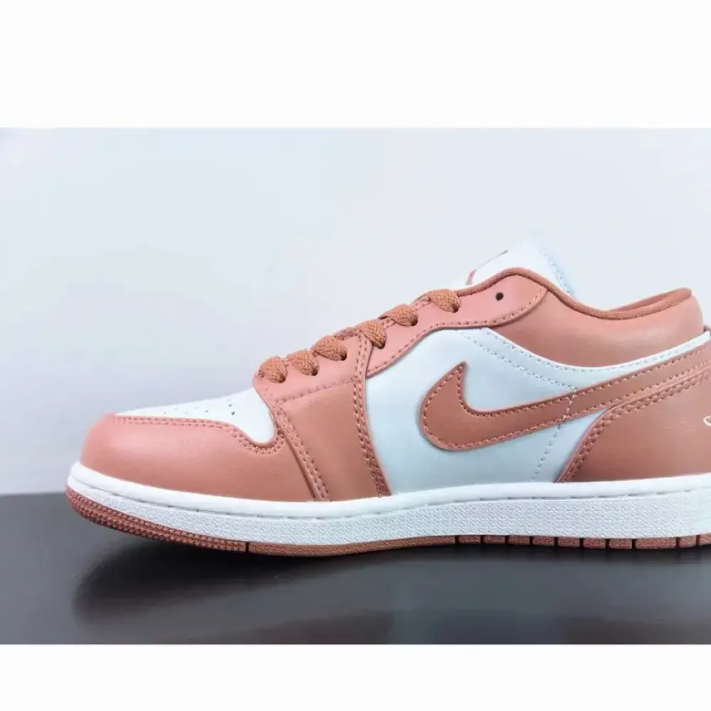 Air Jordan 1 Low Pure Platinum/Sky J Orange DC0774-080