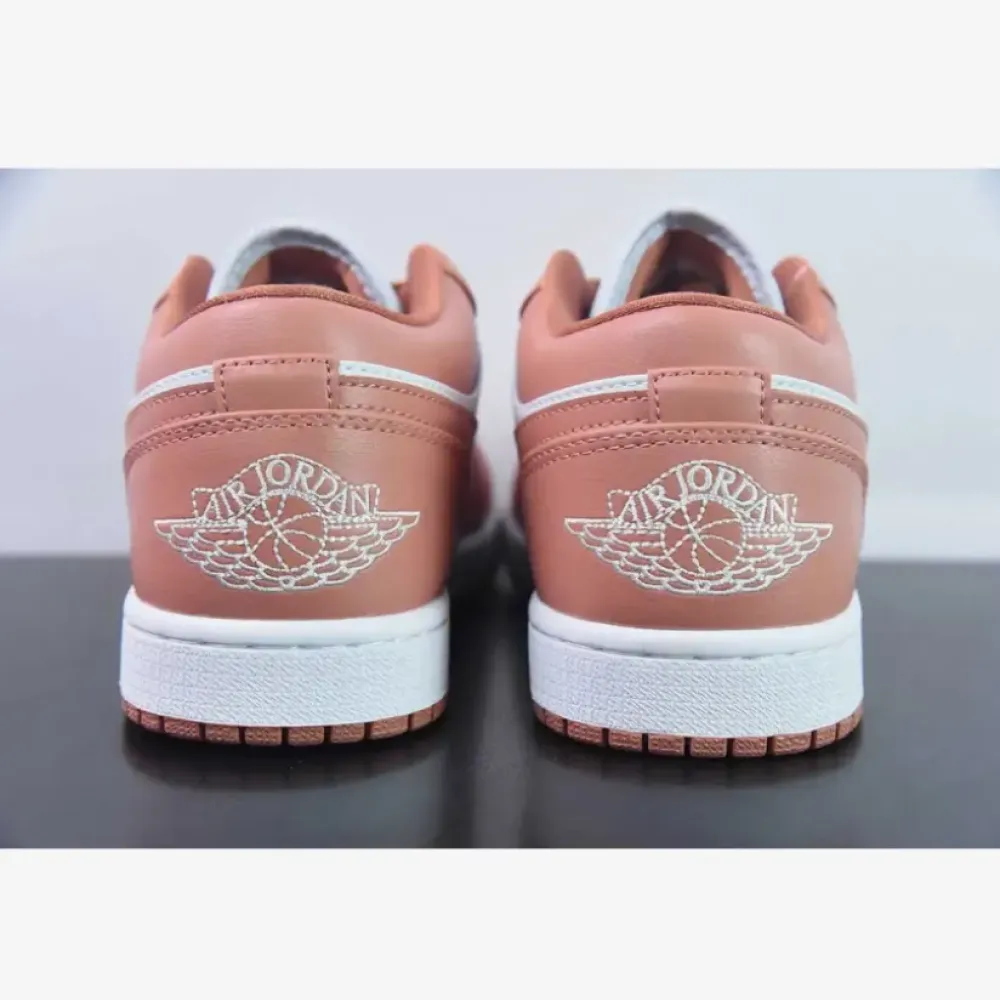 Air Jordan 1 Low Pure Platinum/Sky J Orange DC0774-080