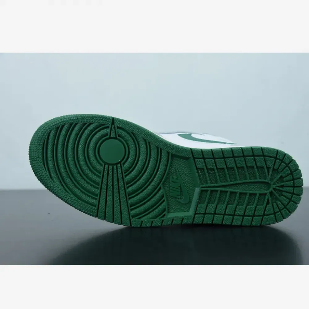 Air Jordan 1 Mid White Green Grey  DC7294-103