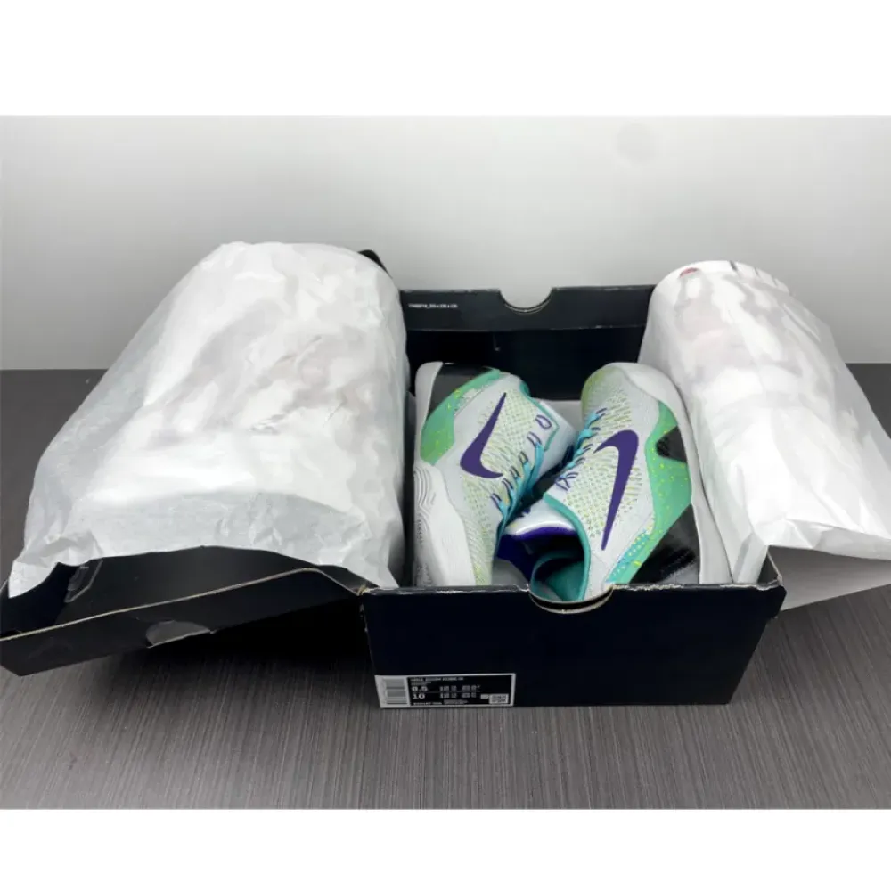 Nike Kobe 9 Elite Low Grey Green Blue