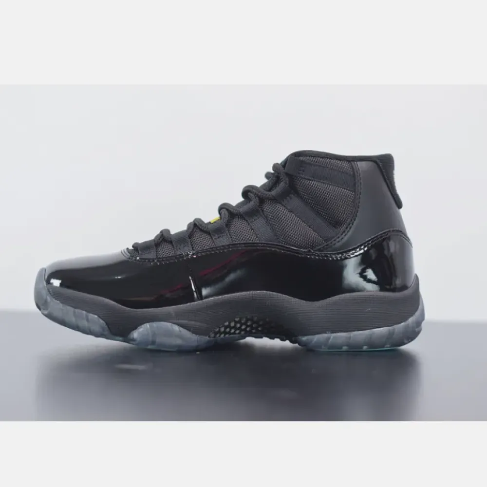 Air Jordan 11 Retro Black/Gamma Blue-Black-Varsity Maize  378037-006