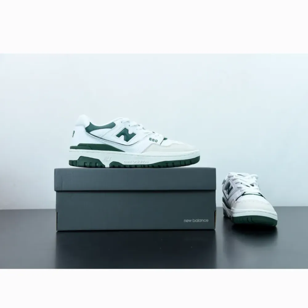 New Balance 550 White/Green  BB550WT1